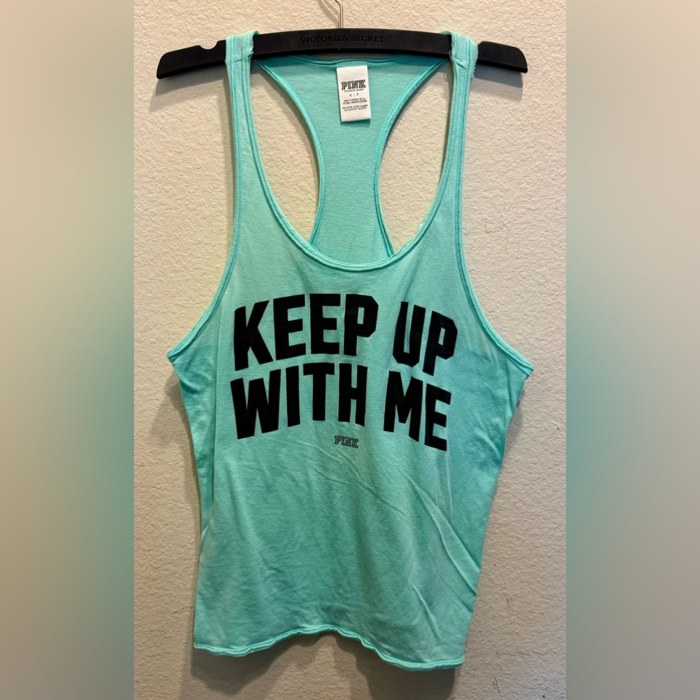 PINK Racerback Tank